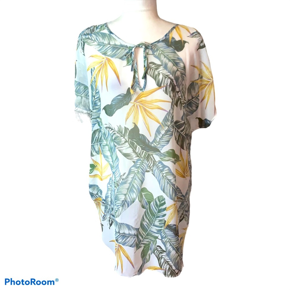 Asher Tropical Swim Coverup